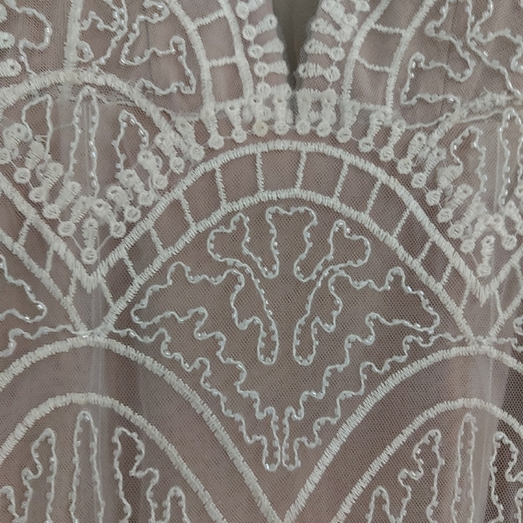 WToo By Watters beaded lace wedding dress - Picture 4 of 7